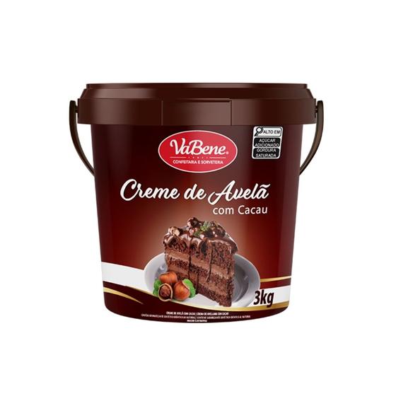 Imagem de Creme De Avelã Com Cacau 3kg - Vabene