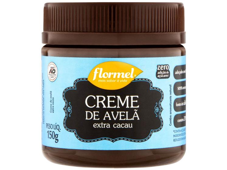 Imagem de Creme de Avelã com Cacau Flormel Zero Açúcar