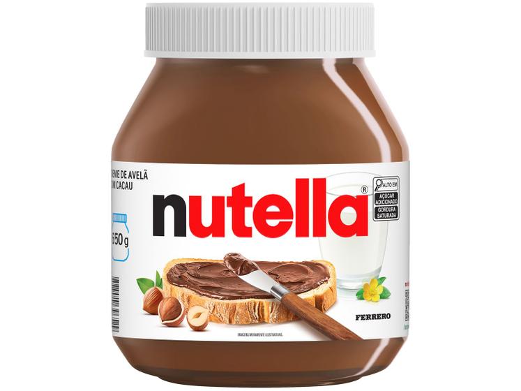 Imagem de Nutella 650G Ferrero Creme De Avelã