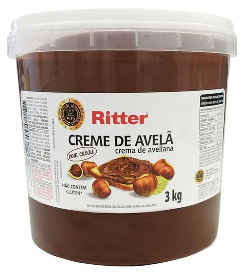 Imagem de Creme de Avelã com cacau Ritter 3Kg