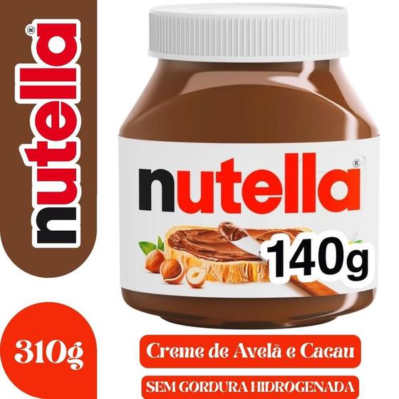 Imagem de Creme de Avela Ferrero Nutella 140G