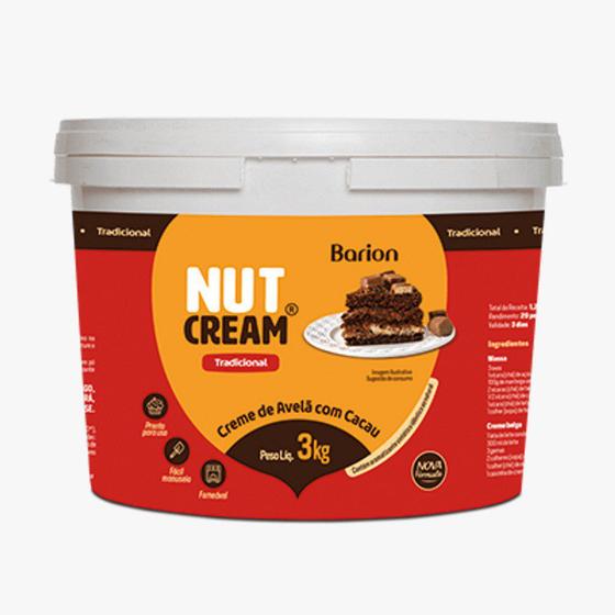 Imagem de Creme De Avelã  Nacional 3kg - Barion