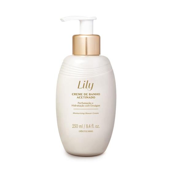 Imagem de Creme de Banho Acetinado Lily 250ml - Boticário