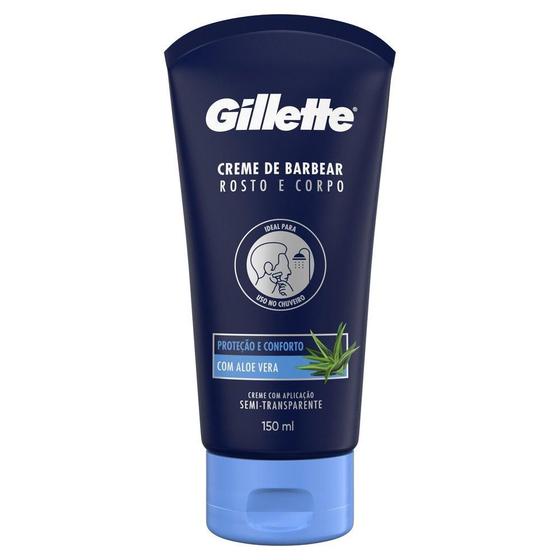 Imagem de Creme de Barbear Gillette Proteção e Conforto 150ml