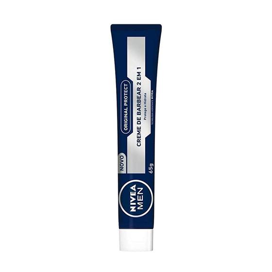 Imagem de Creme De Barbear Nivea Men Original Protect 2 em 1 65g