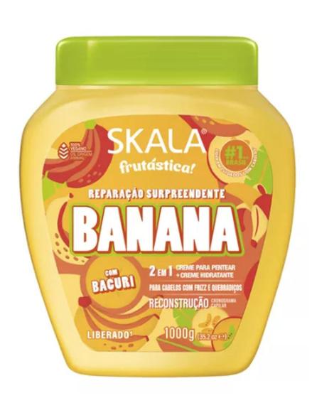 Imagem de Creme De Cabelo Skala Bomba Banana 1kg