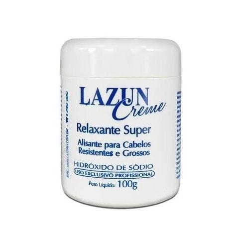 Imagem de Creme de Cabelo Super Relaxamento Lazun 100g Kit Com 3 Unidades