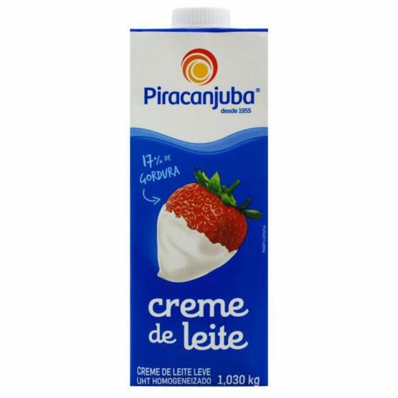 Creme de Leite Piracanjuba 1,030kg TP cód.10695 é ruim? Creme de Leite Piracanjuba 1,030kg TP cód.10695 é boa?