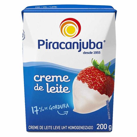 Imagem de Creme de Leite Piracanjuba UHT Homogeneizado 200g