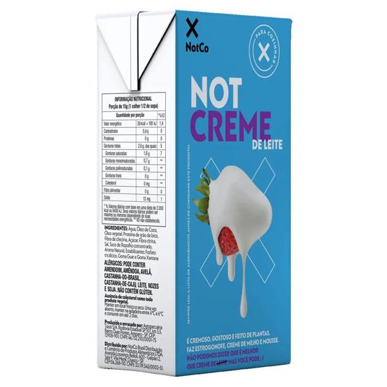 Imagem de Creme de Leite Vegetal NOTCREME 200g - NotCo