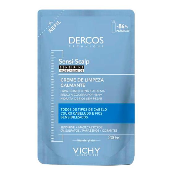 Imagem de Creme de Limpeza Capilar Vichy Sensi-Scalp Dercos Refil