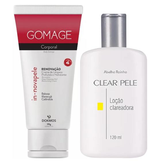 Imagem de Creme de Limpeza Profunda Gomage + Loção Clareadora Clear Pele