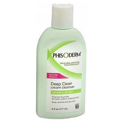 Imagem de Creme de Limpeza Profunda Phisoderm Normal a Seco 6 oz por Mentholatum (pacote com 6)