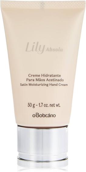 Imagem de Creme de Mãos Acetinado Hidratante Lily 50g