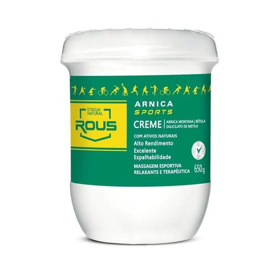 Imagem de Creme de massagem Arnica Sports 650g Corporal Dia a Dia