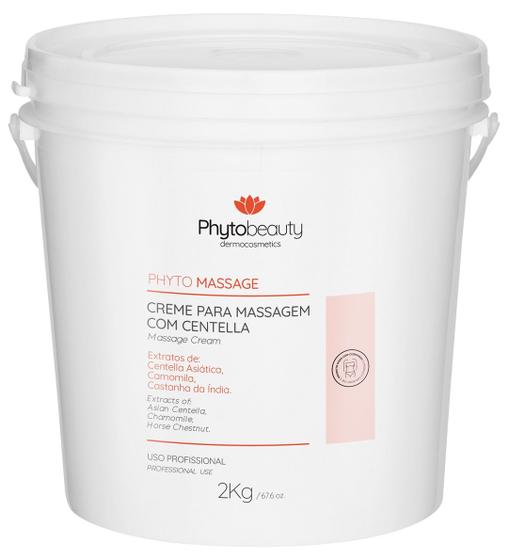 Imagem de Creme de Massagem Com Centella Asiática Phytobeauty 2 Kg