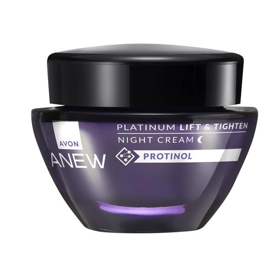 Imagem de Creme de noite AVON Anew Platinum Replenishing 50 mL com protinol