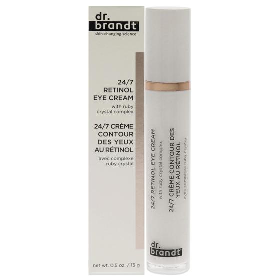 Imagem de Creme de olhos Dr. Brandt 24-7 Retinol para mulheres 15mL