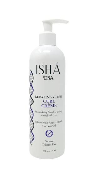 Imagem de Creme de ondulação ISHA DNA Keratin System com óleo de argan e coco