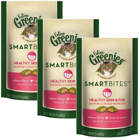 Imagem de Creme de pele e pele felino Cat Treat Greenies Feline Smartbite 60 ml