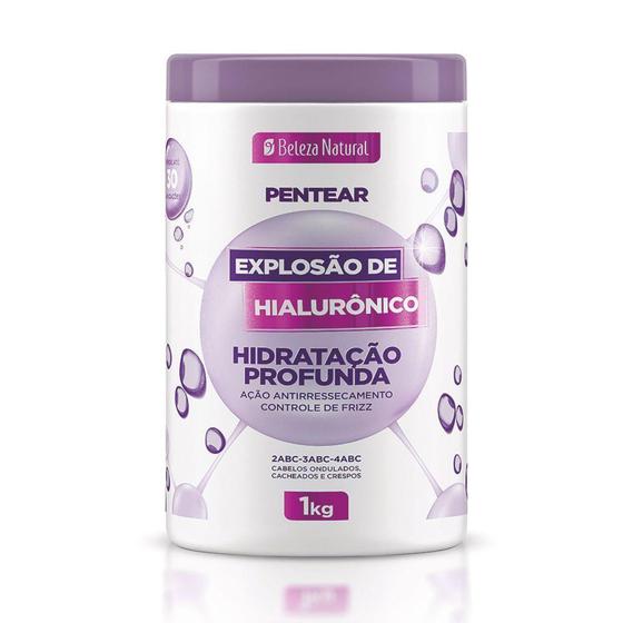 Imagem de Creme De Pentear Beleza Natural Explosão De Hialurônico 1kg