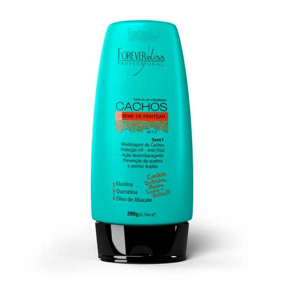 Imagem de Creme de Pentear Cachos 5 em 1 Forever Liss 200G