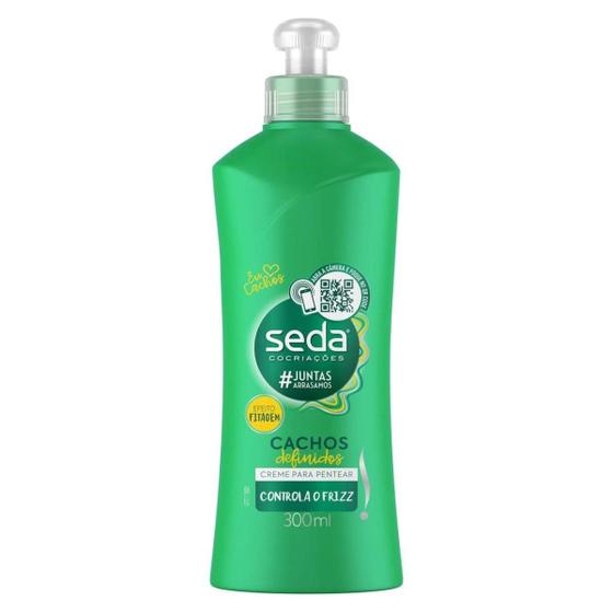 Imagem de Creme de Pentear Cachos Comportados 300ml - Seda