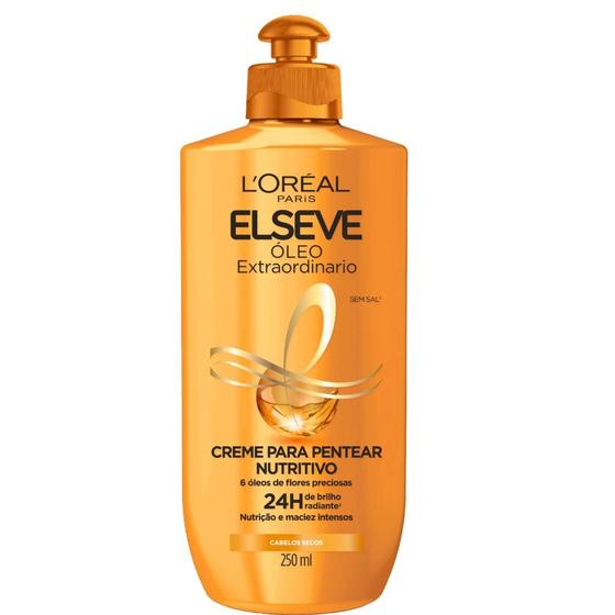 Creme De Pentear Elseve Diversos 250 ML Menor preço em Creme De Pentear Elseve Diversos 250 ML