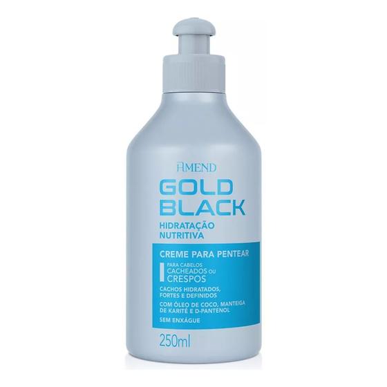 Imagem de Creme de Pentear Gold Black Hidratação Nutritiva 250ml