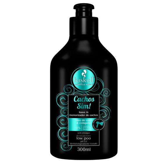 Imagem de Creme De Pentear Haskell Cabelo Cacheado 300ml