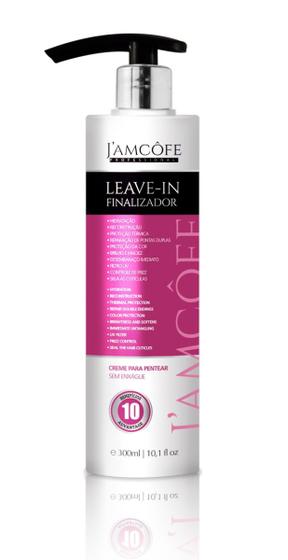 Imagem de Creme De Pentear Jamcofe Leave-in Finalizador 300ml Profissi