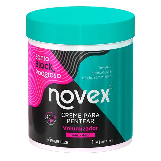 Imagem de Creme De Pentear Novex Santo Black Poderoso 1Kg