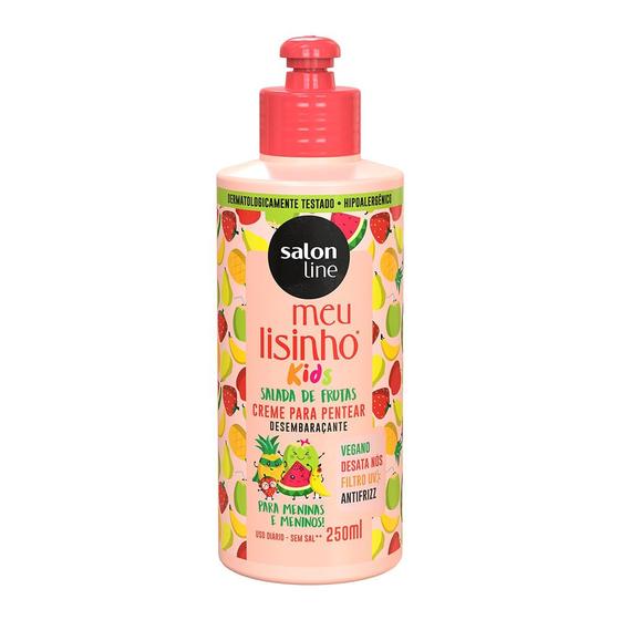 Imagem de Creme de Pentear Salon Line Meu Lisinho Kids Salada de Frutas 250ml