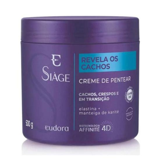 Imagem de Creme de Pentear Siage Eudora Revela Os Cachos 500g