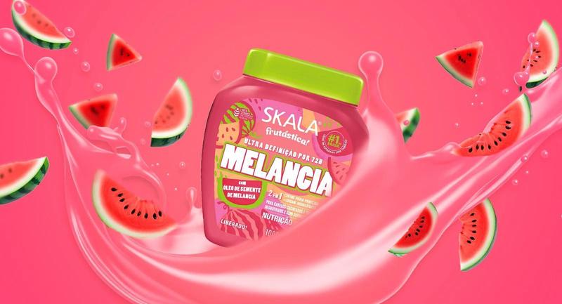 Creme de Pentear Skala Melancia 1kg Menor preço em Creme de Pentear Skala Melancia 1kg