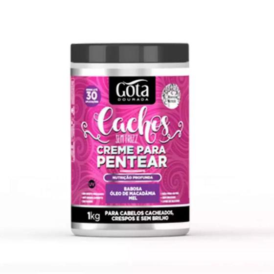 Imagem de Creme de Pentear Teen 2 em 1 Gota Dourada 1Kg