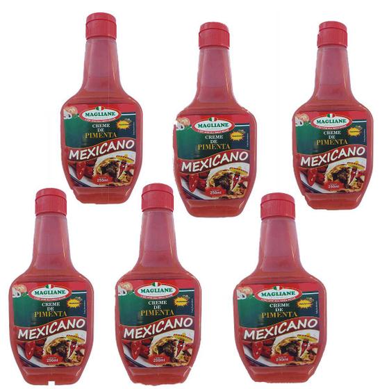 Imagem de CREME DE PIMENTA MEXICANO TRADICIONAL MAGLIANE 250g CX COM 6