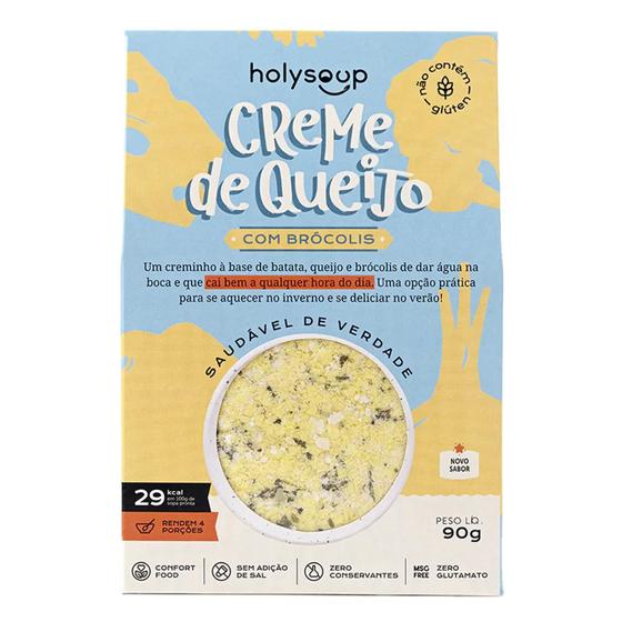 Imagem de Creme De Queijo Com Brocolis Holysoup S/ Glúten 90G