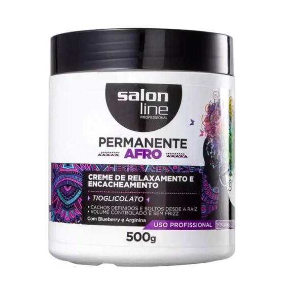 Imagem de Creme de Relaxamento Permanente Afro Salon Line 500G