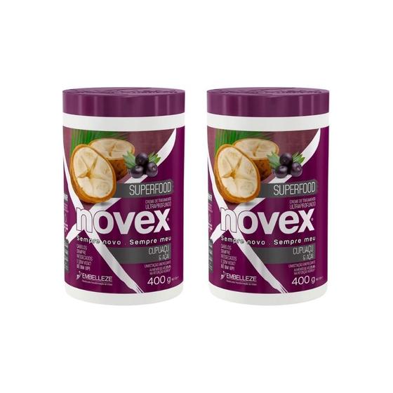 Imagem de Creme De Tratamento Novex 400G Superfood Cupuacu/Acai - 2Un