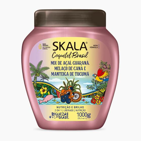 Imagem de Creme De Tratamento Skala Coquetel Brasil 1000g