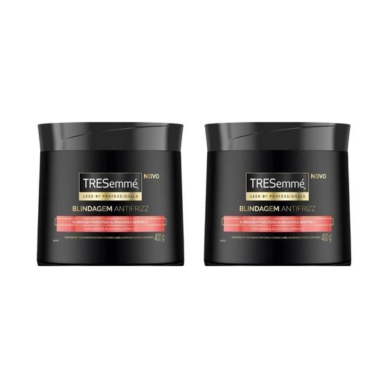 Imagem de Creme De Tratamento Tresemme 400G Blindagem Antifrizz - 2Un