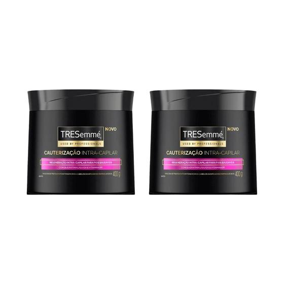 Imagem de Creme De Tratamento Tresemme 400G Cauterização - Kit Com 2Un