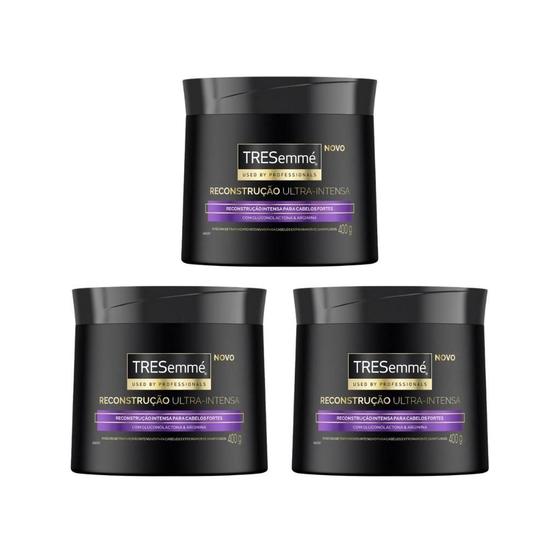 Imagem de Creme De Tratamento Tresemme 400G Reconstruçao - Kit Com 3Un