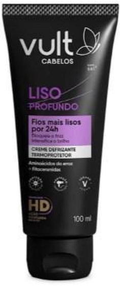 Imagem de Creme Defrizante Termoprotetor Vult Cabelos Liso Profundo 10