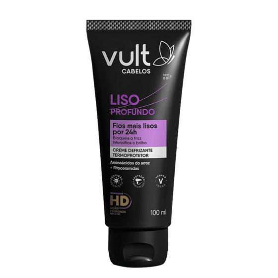 Imagem de Creme Defrizante Vult Cabelos Liso Profundo 100ml