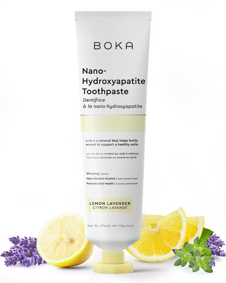 Imagem de Creme Dental Boka Nano Hydroxyapatite - Remineraliza Dentes Sensíveis