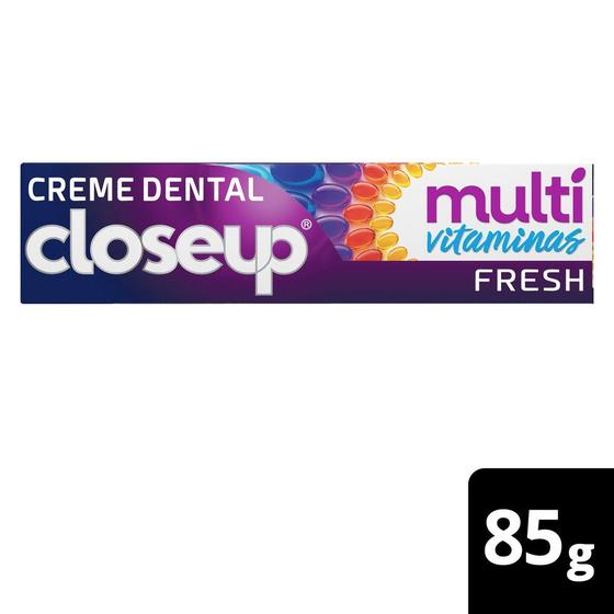 Imagem de Creme Dental Close Up Multi Vitaminas +12 Benefícios Fresh 85g