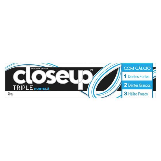 Creme Dental Close Up Triple Hortelã 70g é boa?