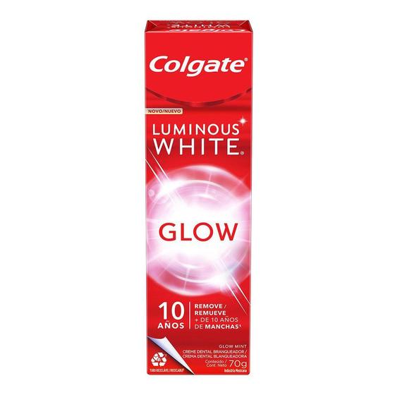 Imagem de Creme Dental Colgate Luminous White Glow Clareador 70g